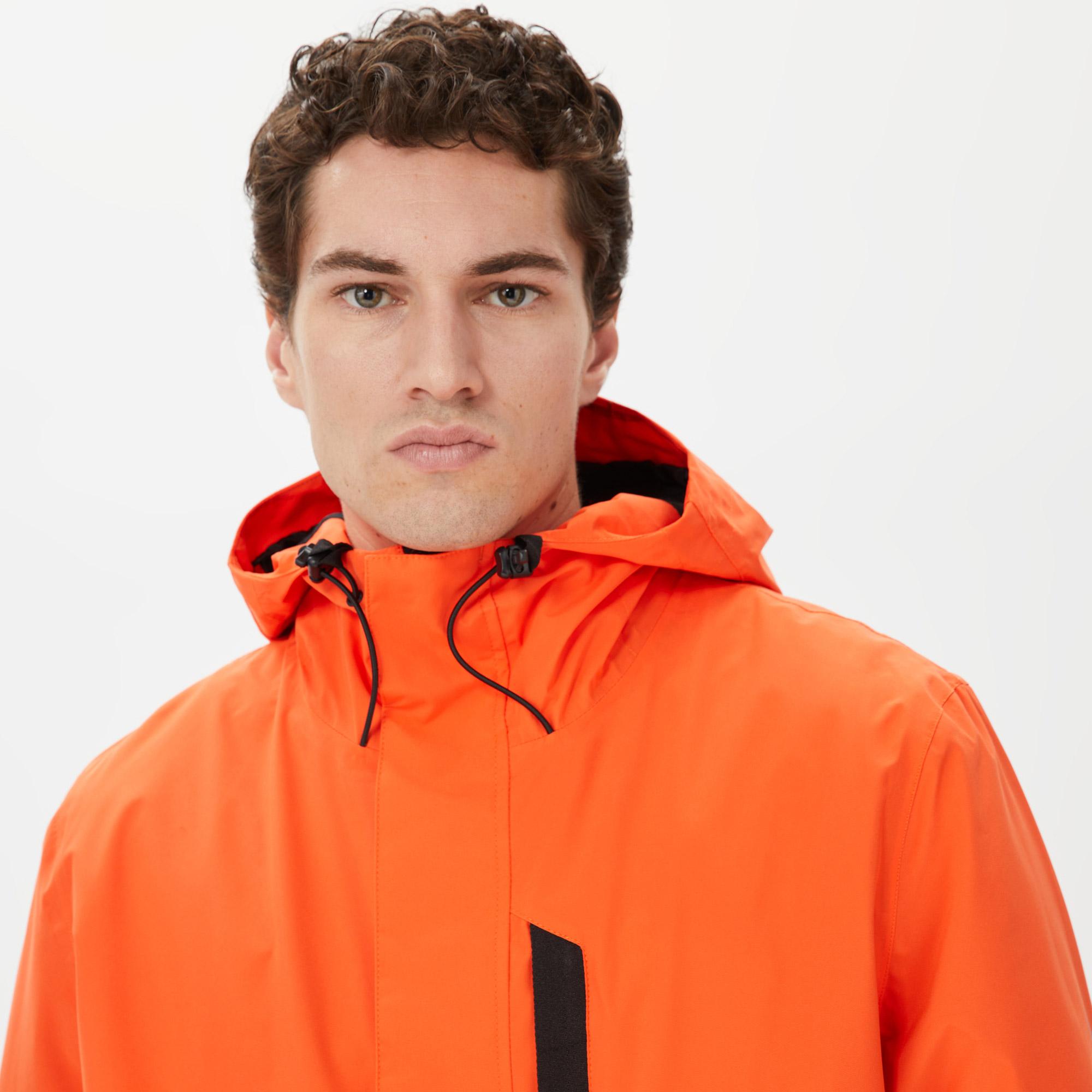 Nautica Erkek Turuncu Su Kaydırma Özellikli Yağmurluk