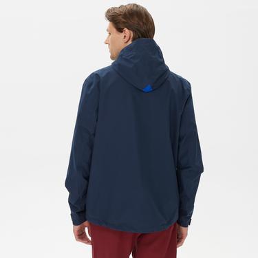  Nautica Erkek Lacivert Su Kaydırma Özellikli Yağmurluk