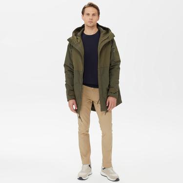  Nautica Erkek Yeşil Mont