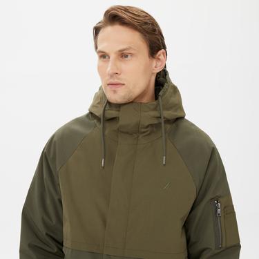  Nautica Erkek Yeşil Mont