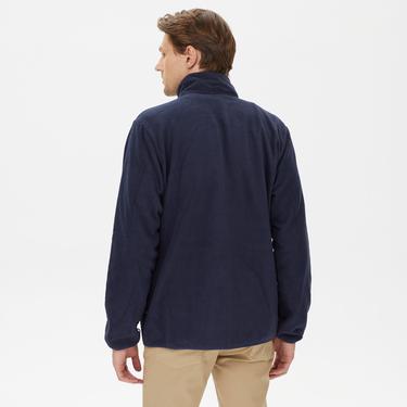  Nautica Erkek Lacivert Renk Bloklu Standart Fit Desenli Mont