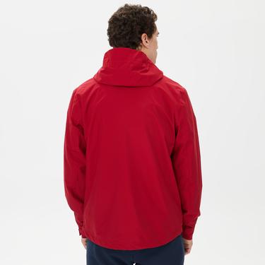  Nautica Erkek Kırmızı Su Kaydırma Özellikli Yağmurluk