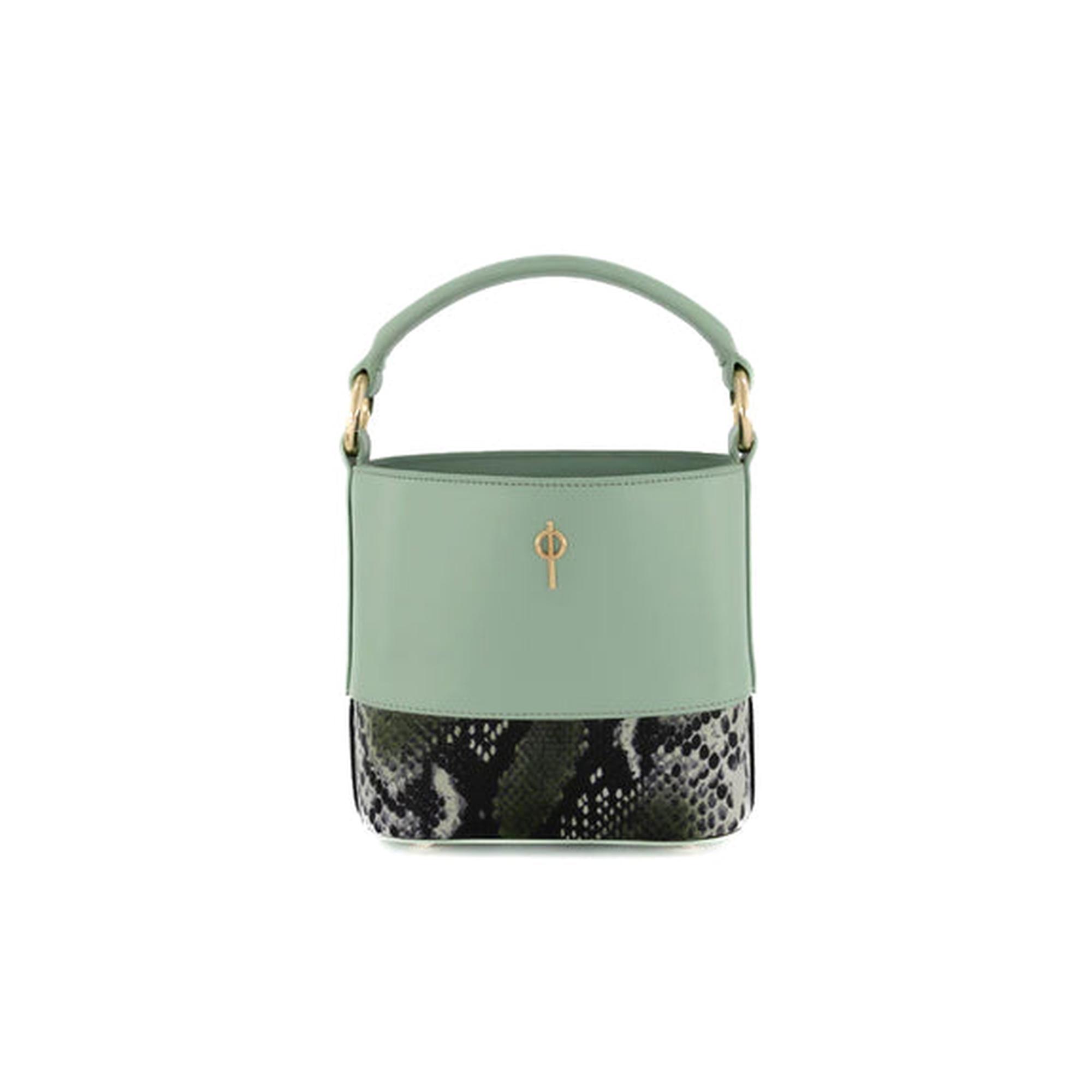 Otrera Kadın Noa Snake El Çantası Nane Yeşili