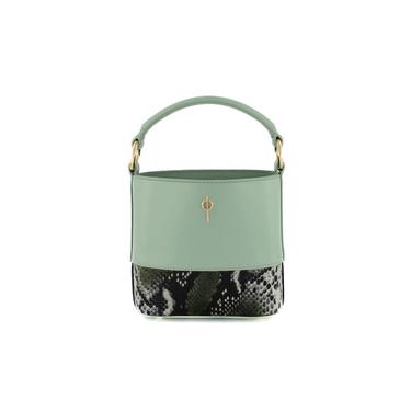  Otrera Kadın Noa Snake El Çantası Nane Yeşili