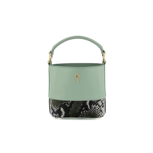  Otrera Kadın Noa Snake El Çantası Nane Yeşili