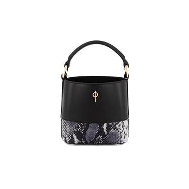  Otrera Kadın Noa Snake El Çantası  Siyah