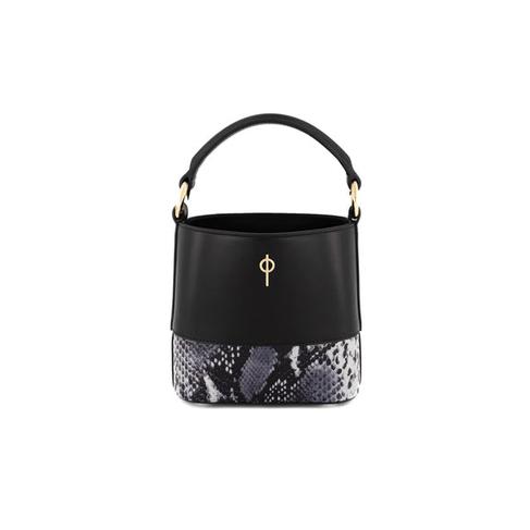  Otrera Kadın Noa Snake El Çantası  Siyah