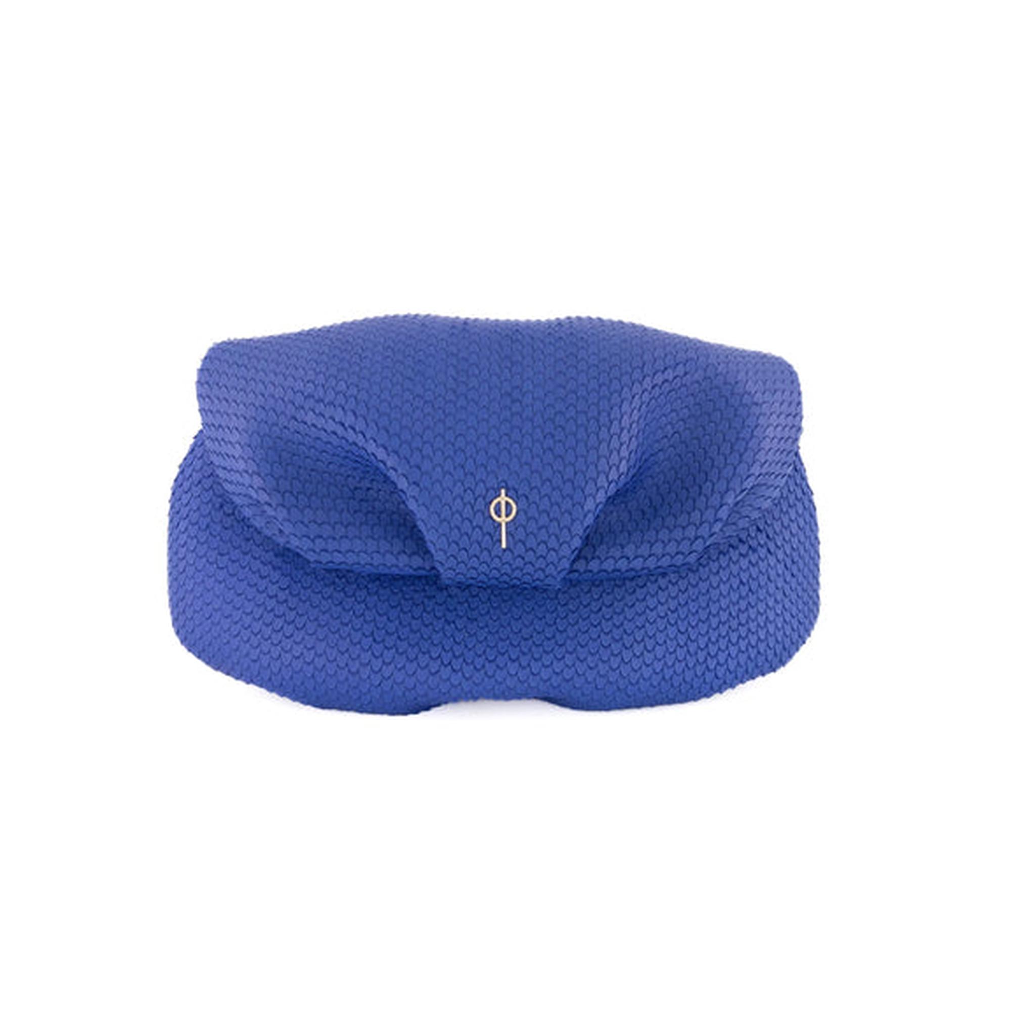 Otrera Kadın Leda Snake El Çantası  Mavi