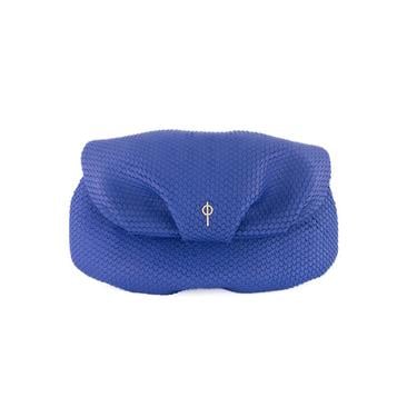  Otrera Kadın Leda Snake El Çantası  Mavi