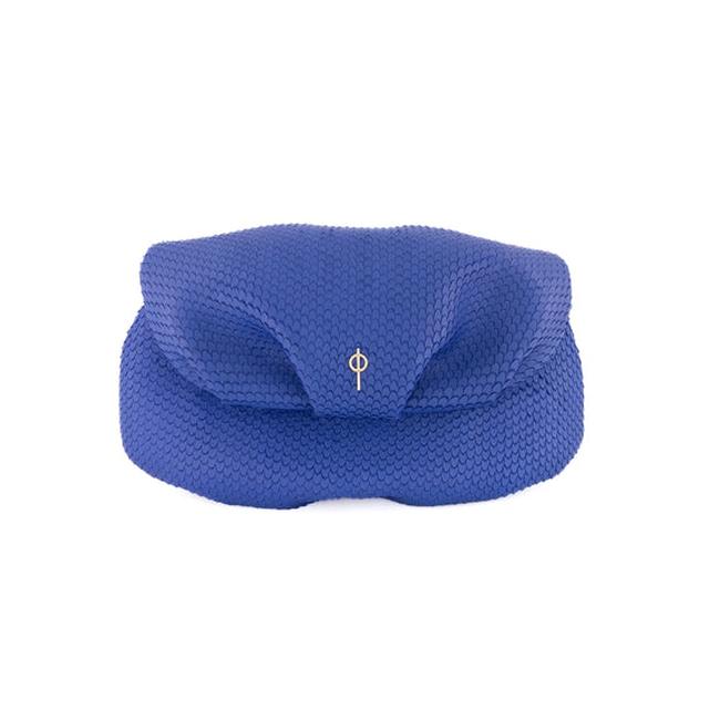  Otrera Kadın Leda Snake El Çantası  Mavi