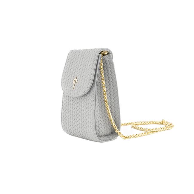  Otrera Kadın Casey Braid Telefon Çantası Gri