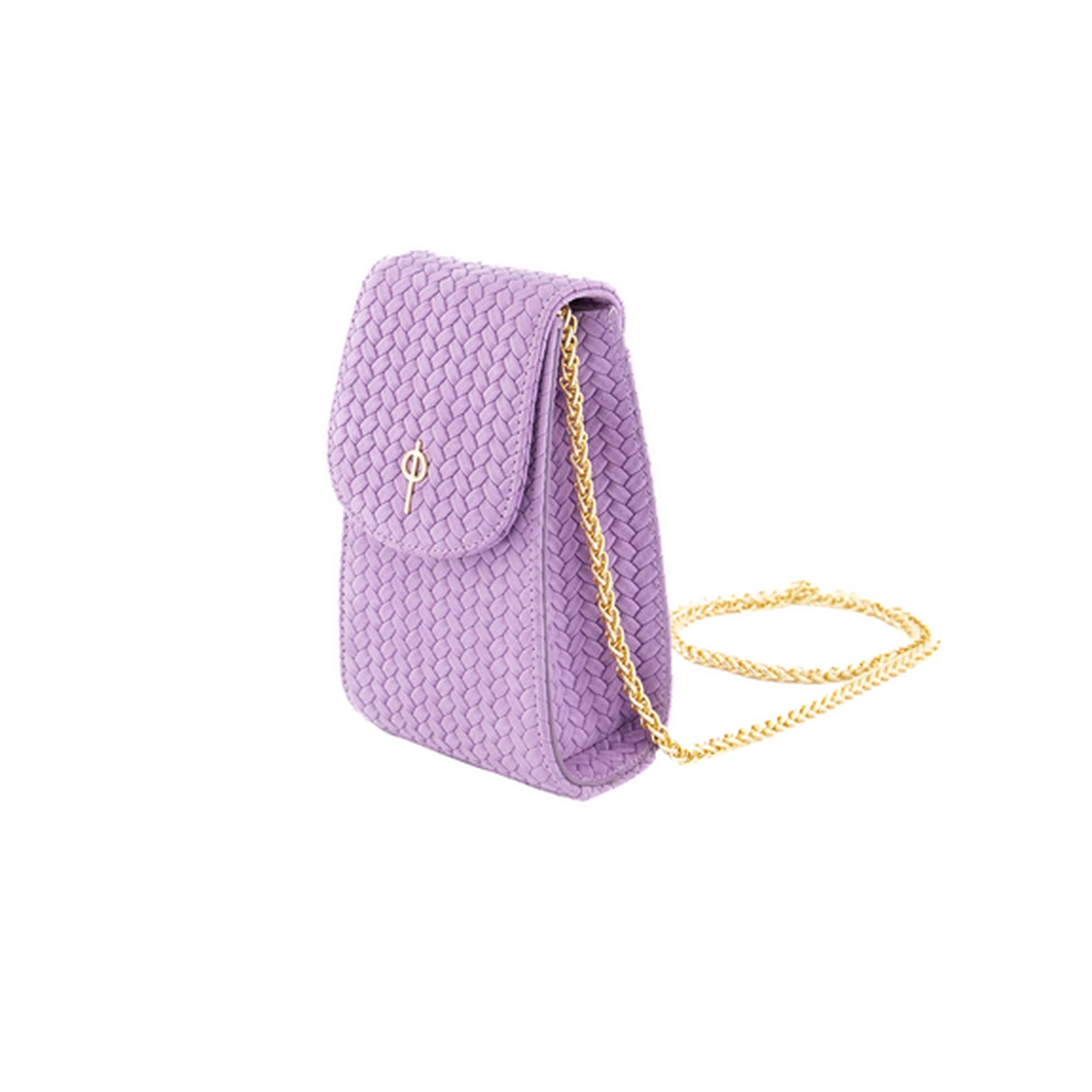 Otrera Kadın Casey Braid Telefon Çantası Mor