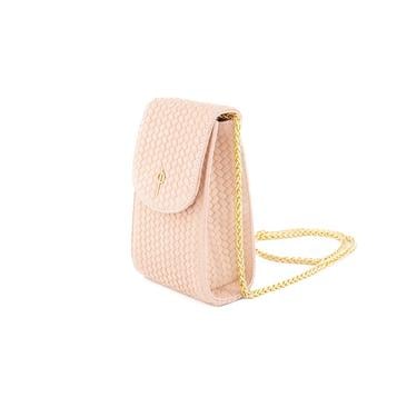  Otrera Kadın Casey Braid Telefon Çantası Pembe