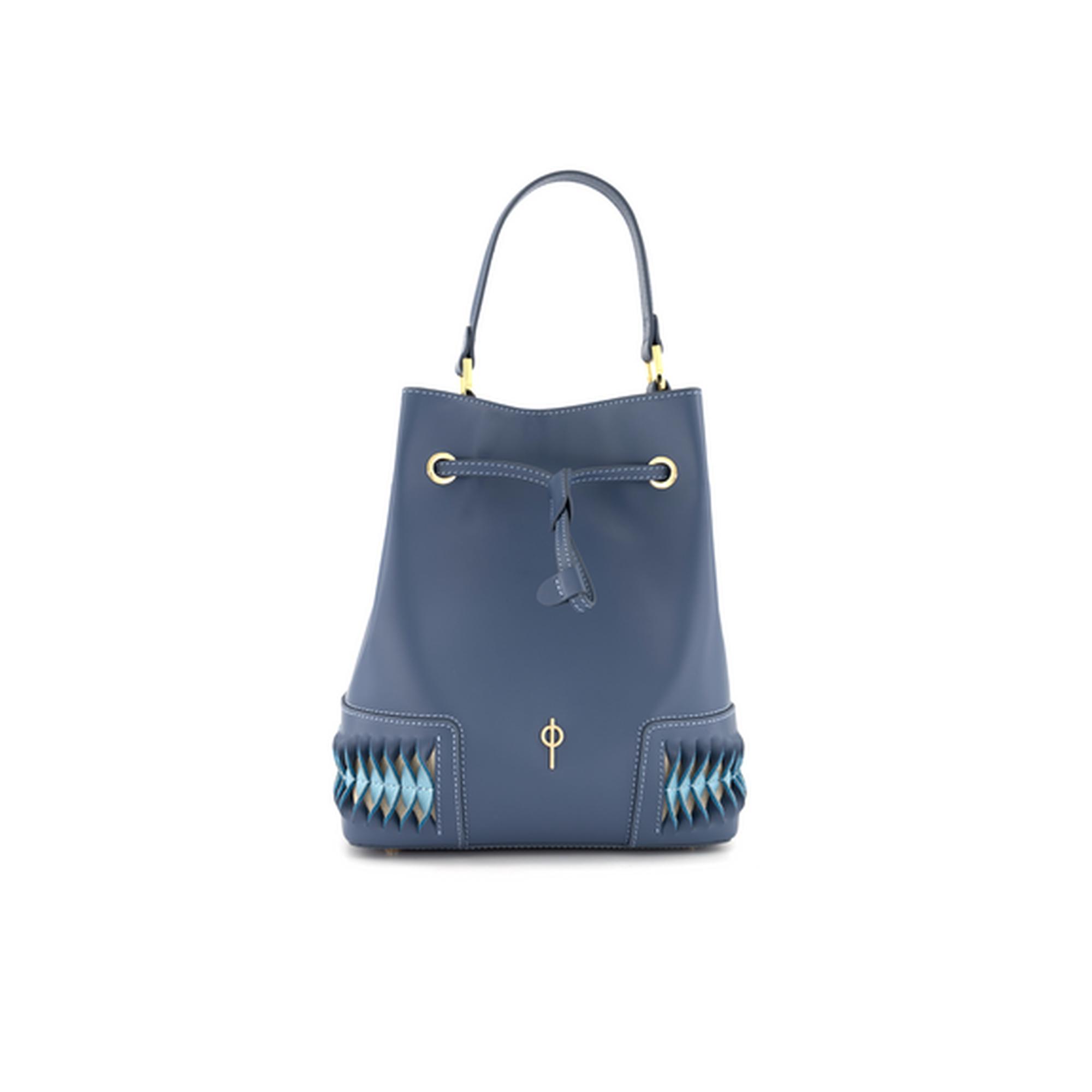 Otrera Kadın Gula Bucket Omuz Çantası Mavi