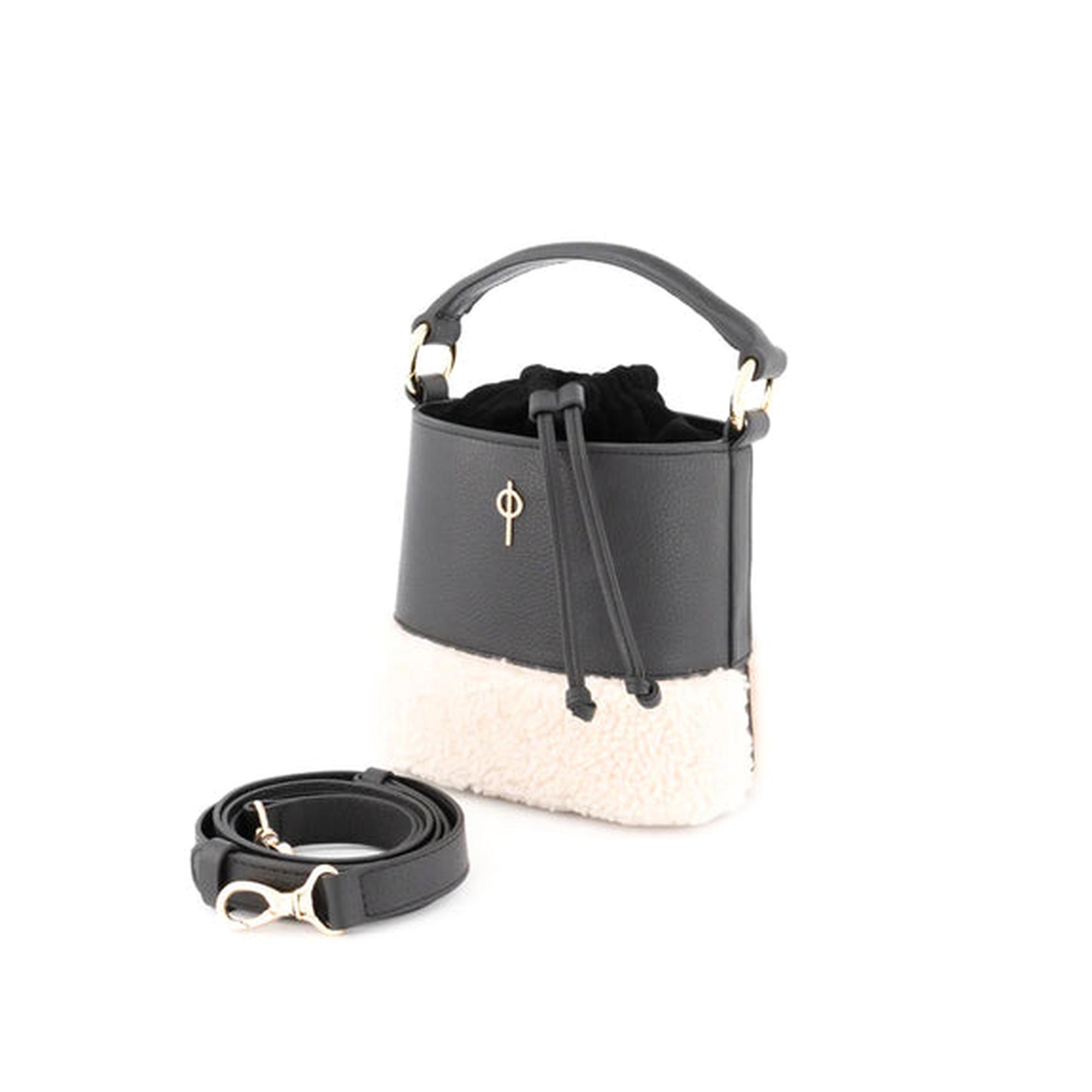 Otrera Kadın Noa Fluffy El çantası Siyah