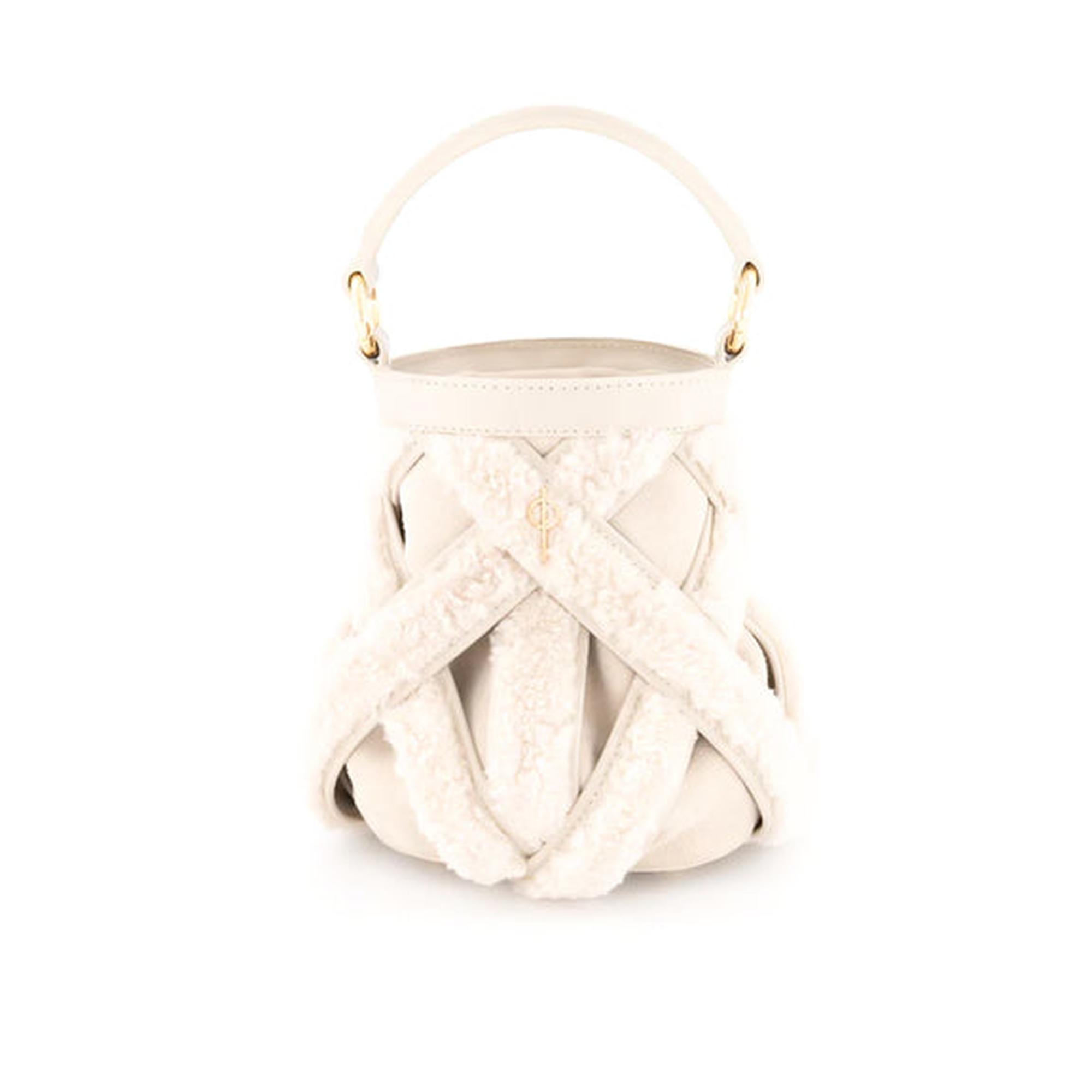 Otrera Kadın Olina Fluffy El Çantası Bej