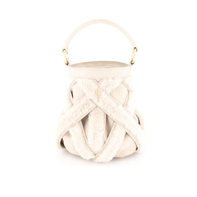  Otrera Kadın Olina Fluffy El Çantası Bej