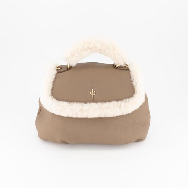  Otrera Kadın Rita Fluffy Omuz Çantası Vizon