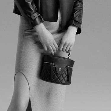  Azelie Bordo Kadın Kapitone Deri El Çantası