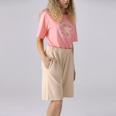  Converse Go-To Patch French Terry Unisex Krem Şort