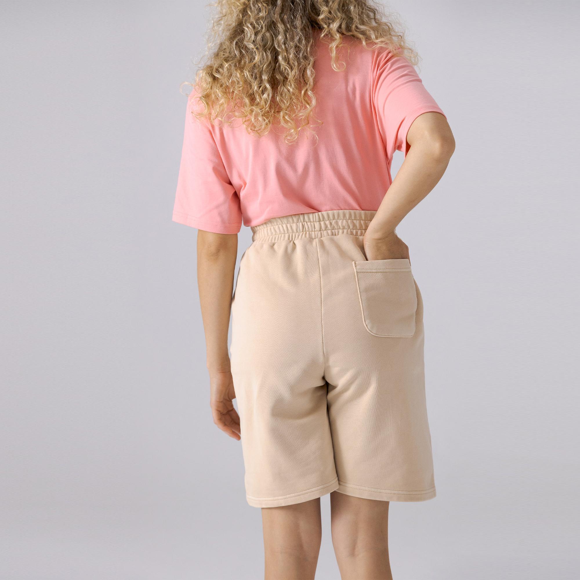 Converse Go-To Patch French Terry Unisex Krem Şort