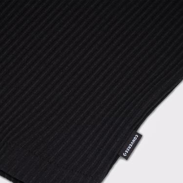  Converse Slim Fit Kadın Siyah Polo