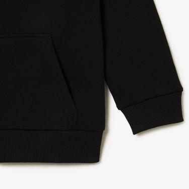  Lacoste Classic Çocuk Siyah Hoodie