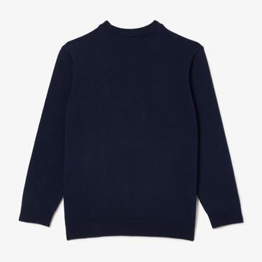  Çocuk Bisiklet Yaka Lacivert Triko