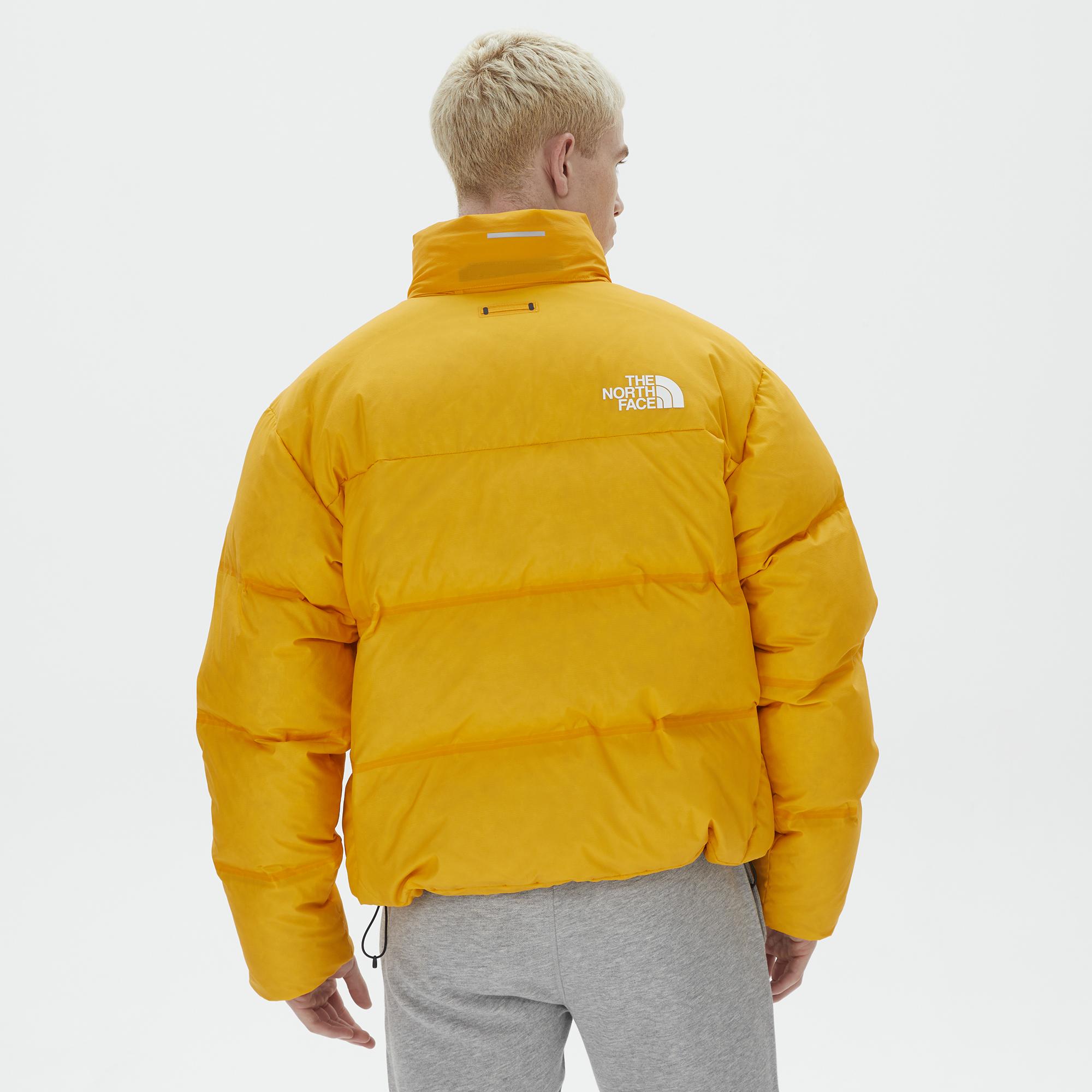 The North Face Nuptse Erkek Sarı Mont