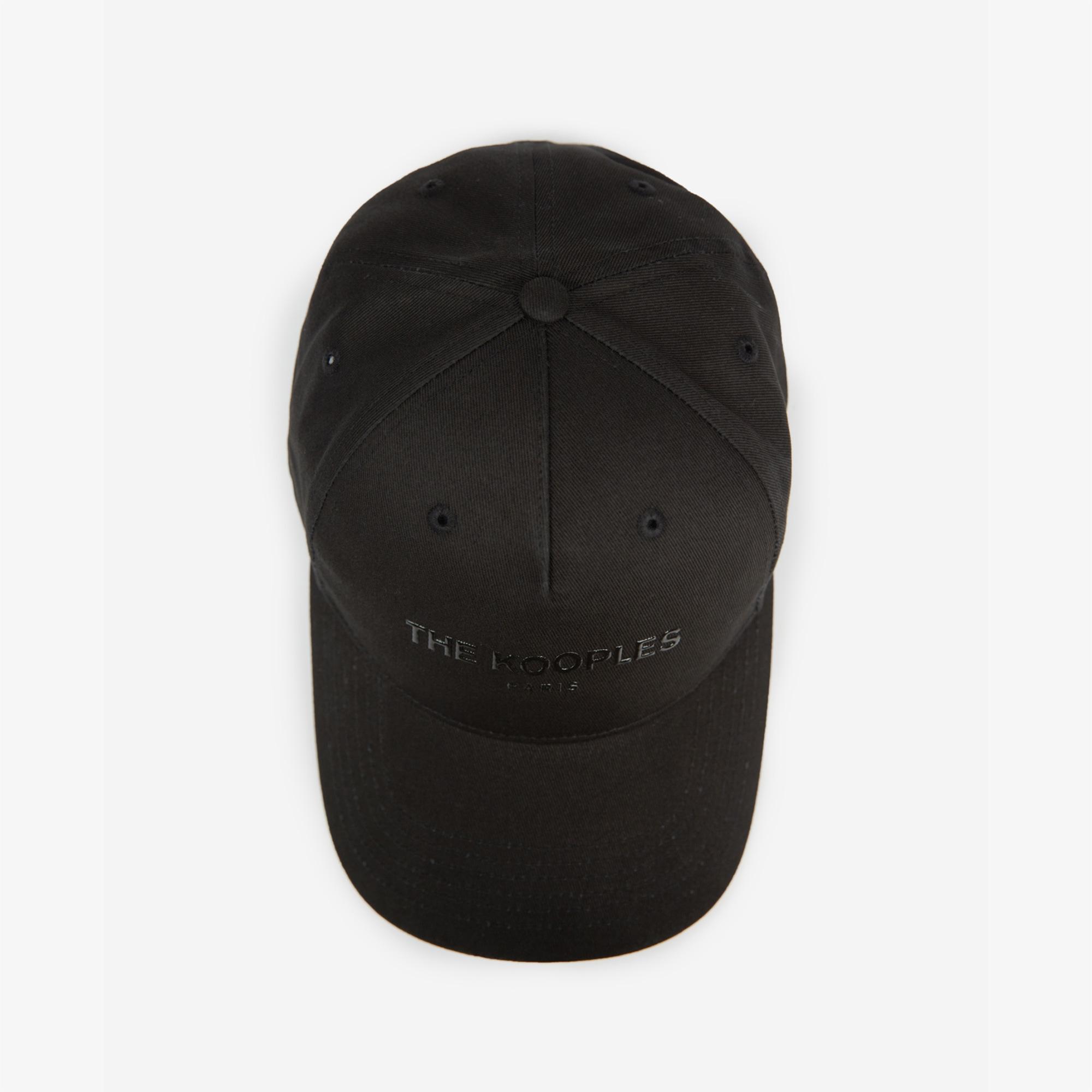 The Kooples Logolu Erkek Siyah Şapka