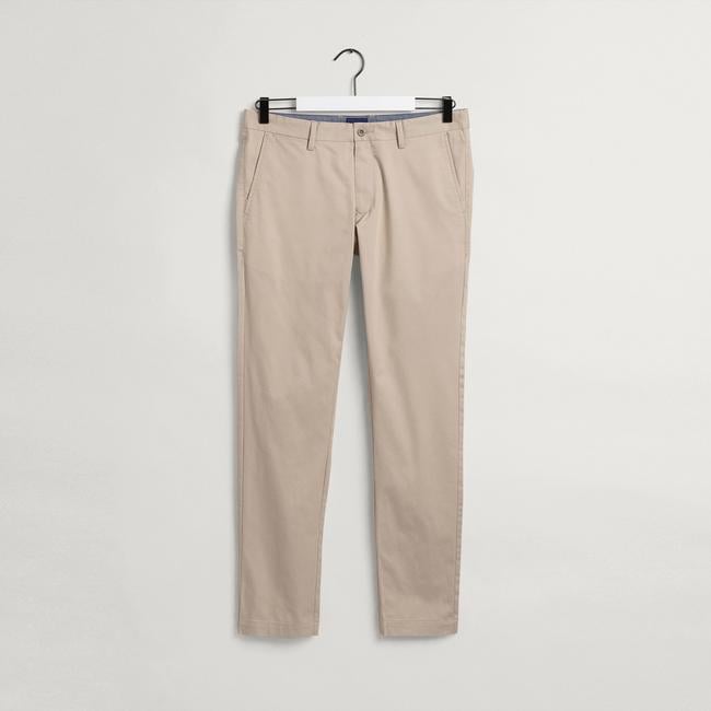  GANT Erkek Bej Slim Fit Hallden Pantolon