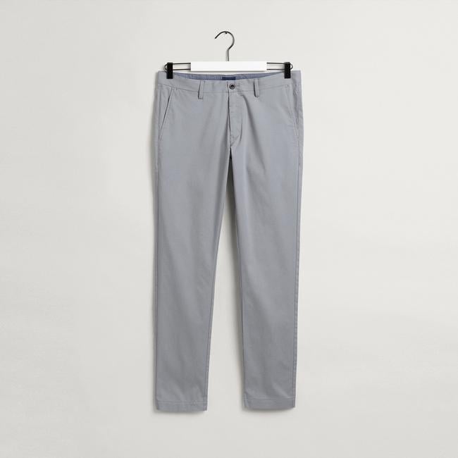  Gant Erkek Gri Slim Fit Hallden Pantolon