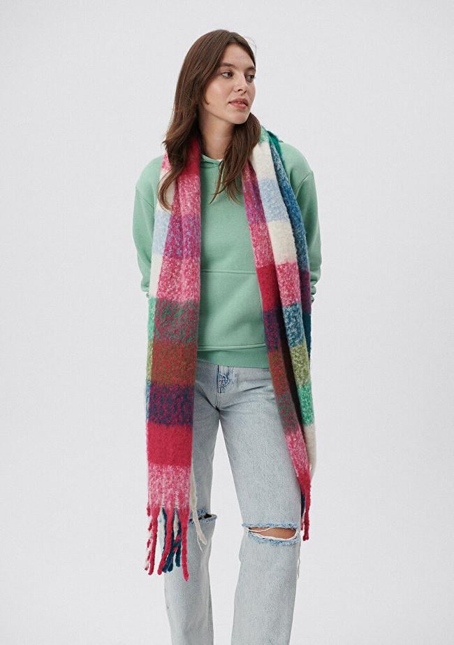  Mavi Pembe Atkı 1911735-27084