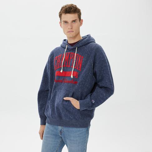  Champion Hooded Erkek Lacivert Sweatshirt