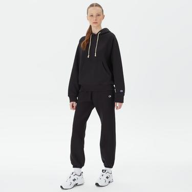  Champion Elastic Cuff Kadın Siyah Eşofman Altı