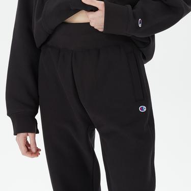  Champion Elastic Cuff Kadın Siyah Eşofman Altı