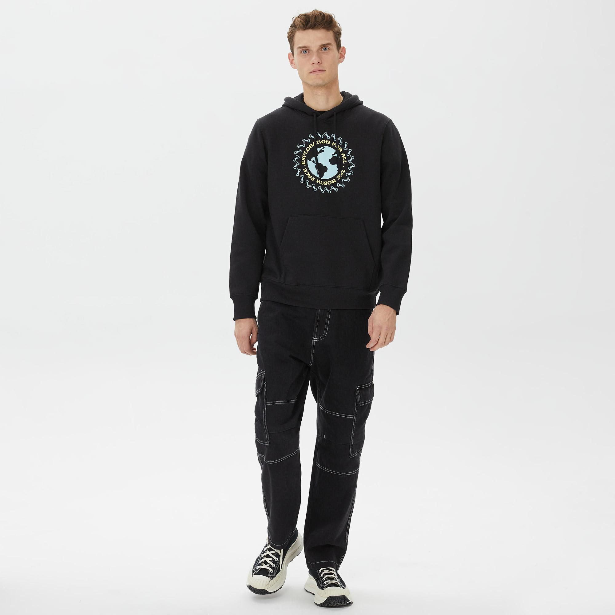 The North Face Brand Proud Hoodie Siyah Erkek Sweatshirt