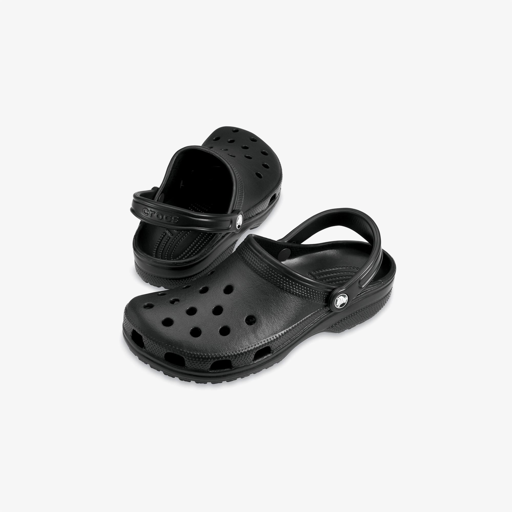 Crocs Classic Black Unisex Siyah Terlik
