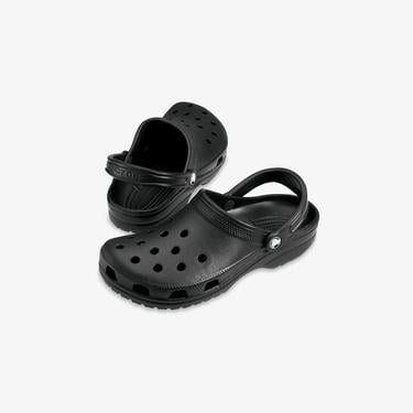  Crocs Classic Black Unisex Siyah Terlik