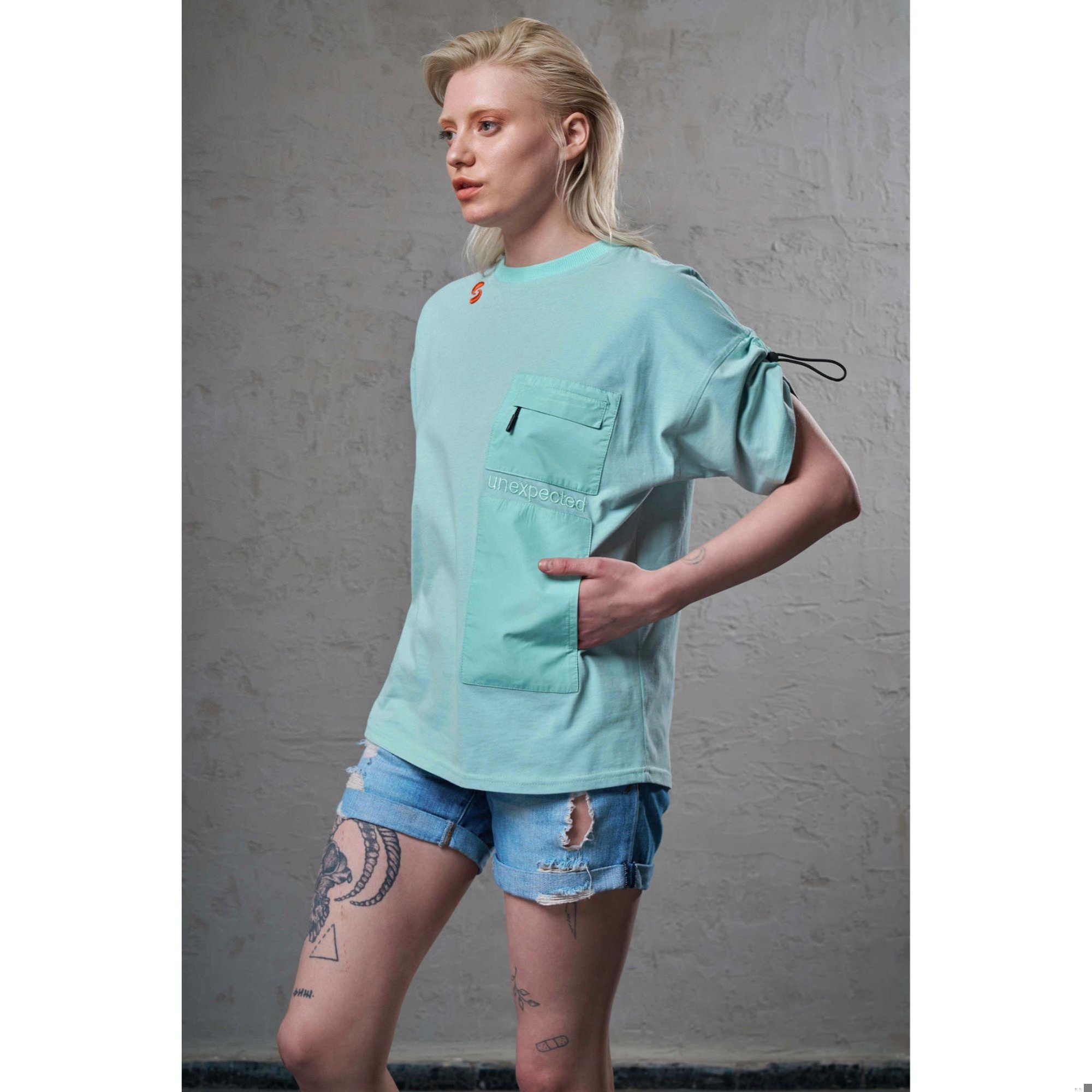 Nasaqu Kadın Zu Mint T-Shirt