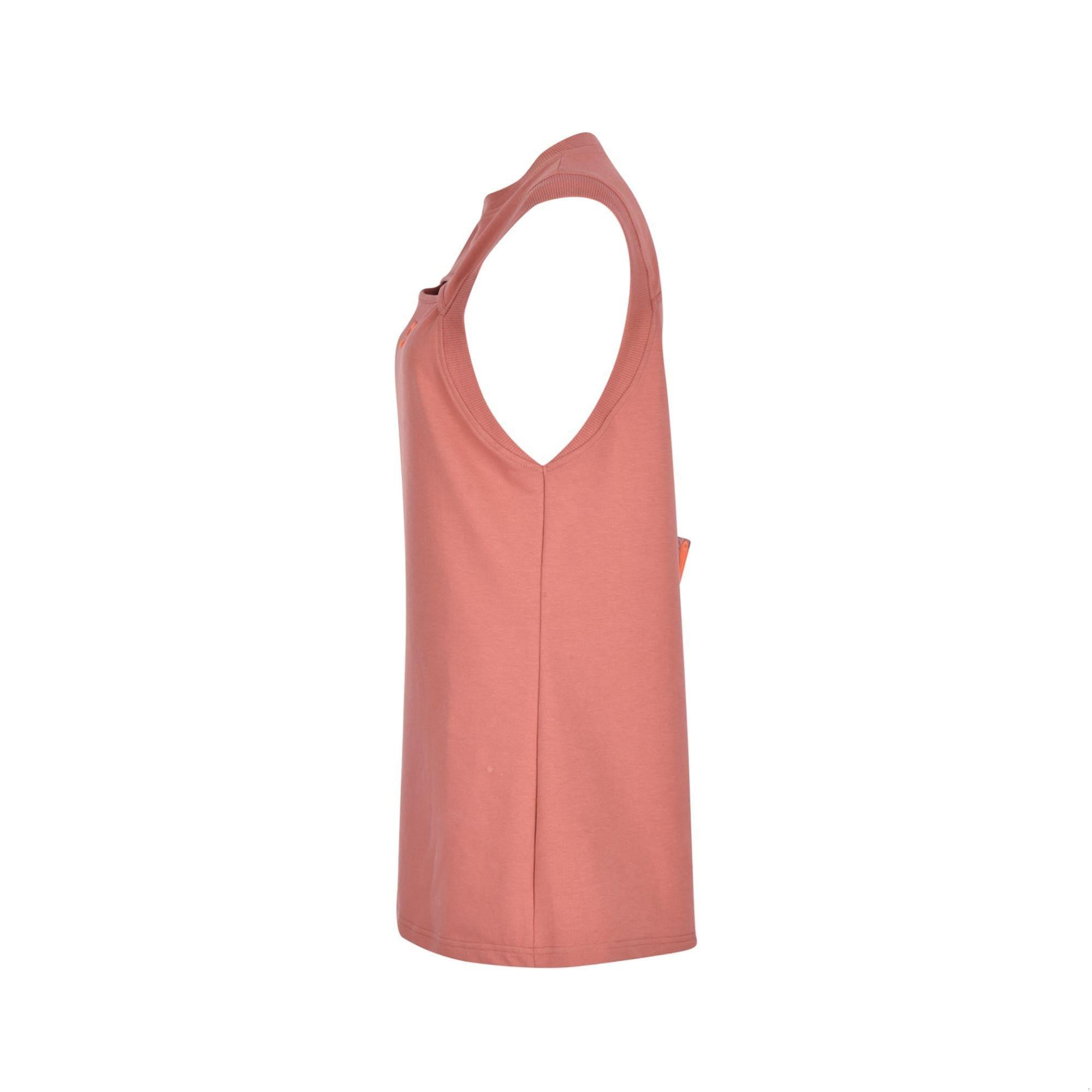 Nasaqu Kadın Sırtı Açık Nakışlı Gül Kurusu T-Shirt