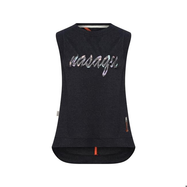  Nasaqu Kadın Kyz Nakışlı İkonik Antrasit Top