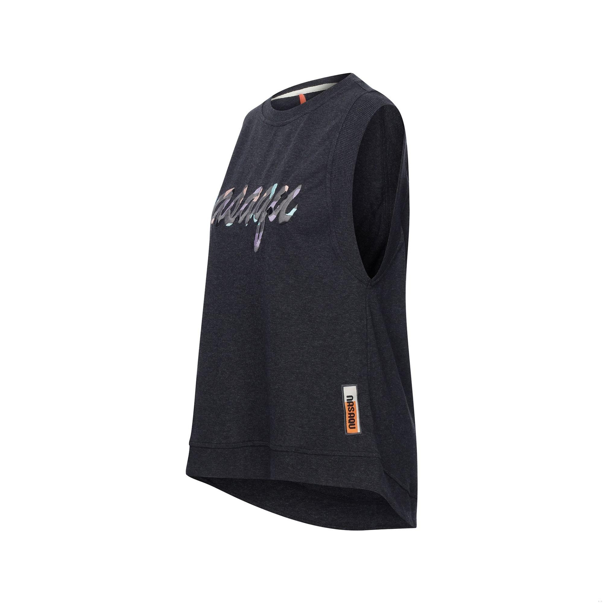 Nasaqu Kadın Kyz Nakışlı İkonik Antrasit Top