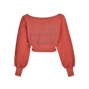  Nasaqu Kadın Skater Girl Terracota Crop Top