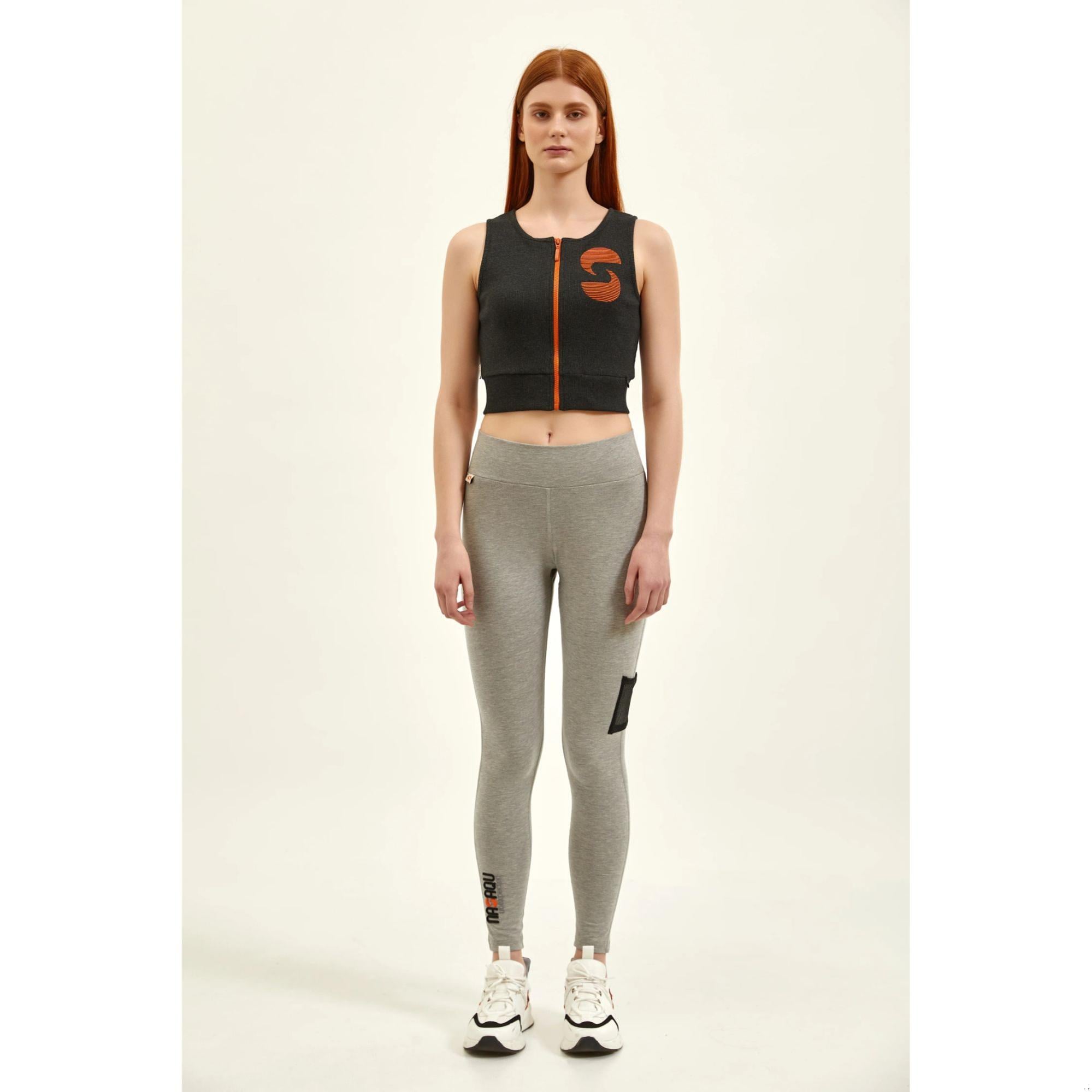  Nasaqu Kadın Tushi-Rise Gri Tayt