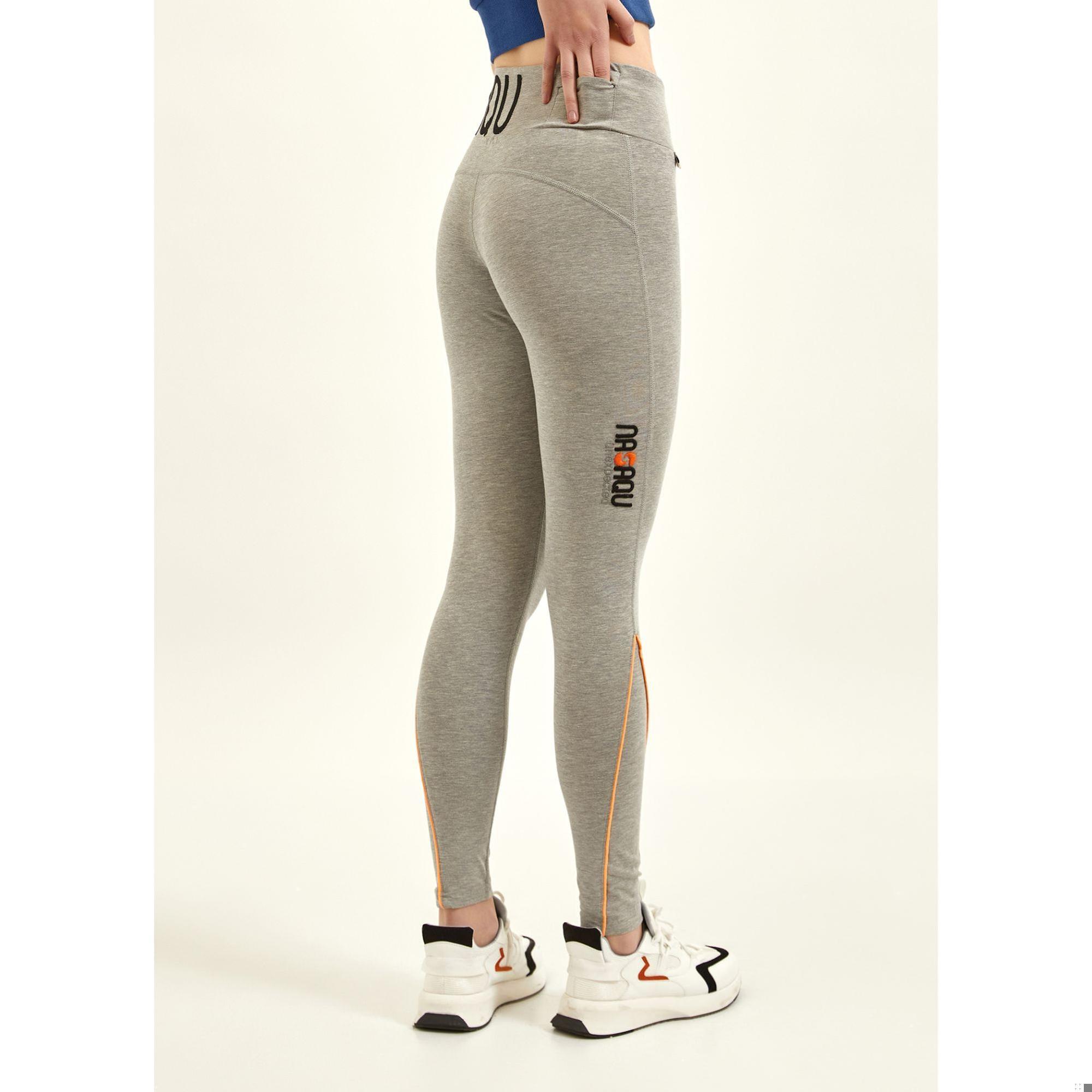 Nasaqu Kadın Kia Süper Hi-Rise Gri Tayt