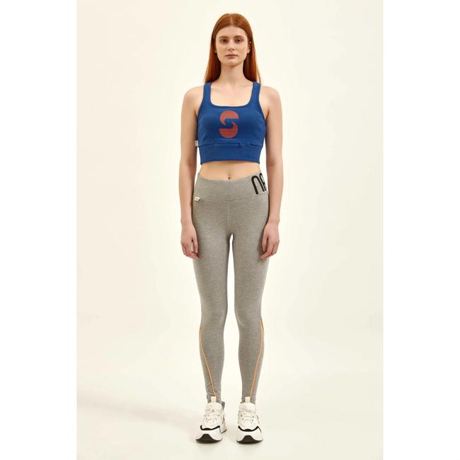  Nasaqu Kadın Kia Süper Hi-Rise Gri Tayt