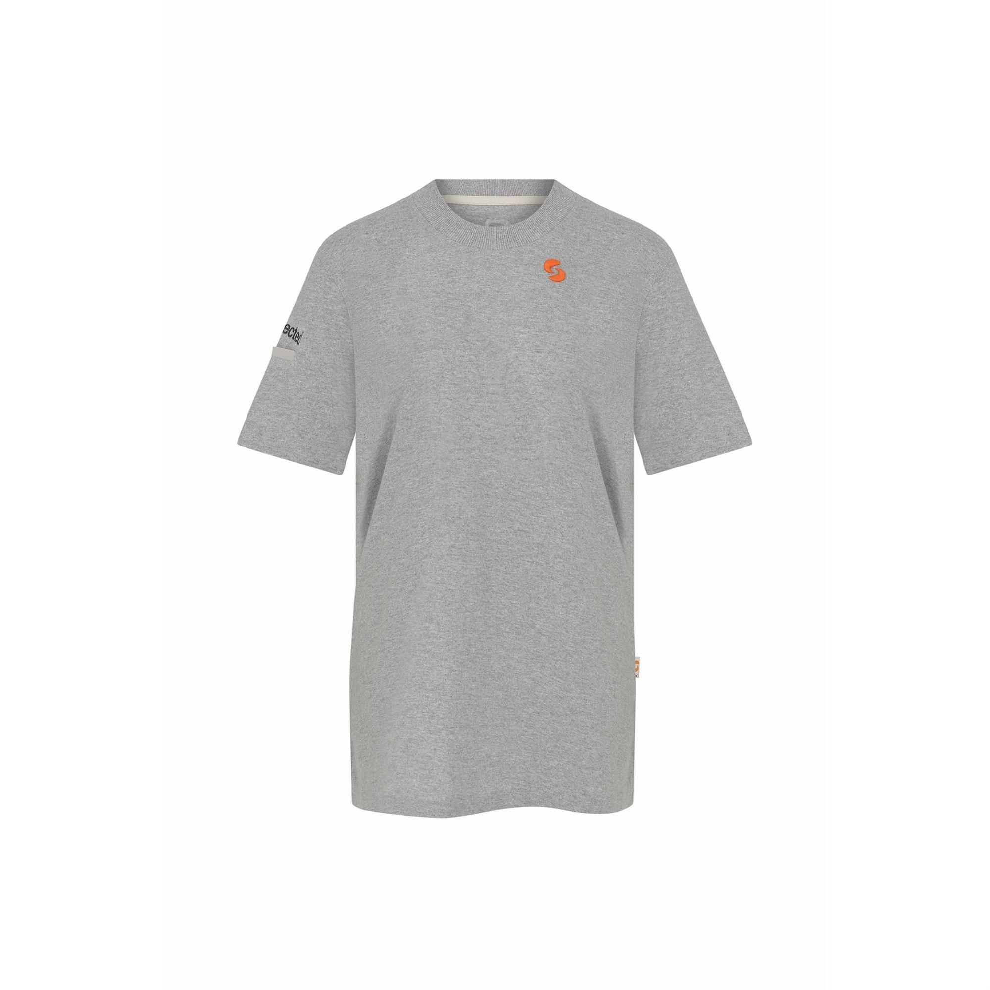 Nasaqu Erkek Du Core Gri Krom T-Shirt