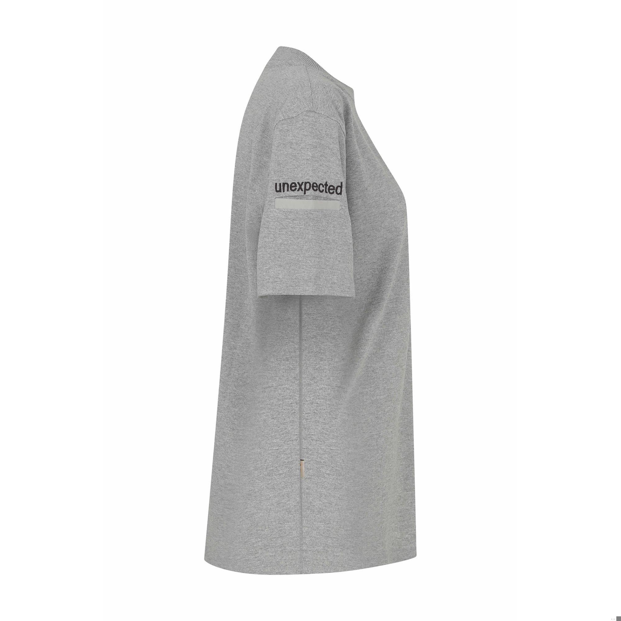 Nasaqu Erkek Du Core Gri Krom T-Shirt