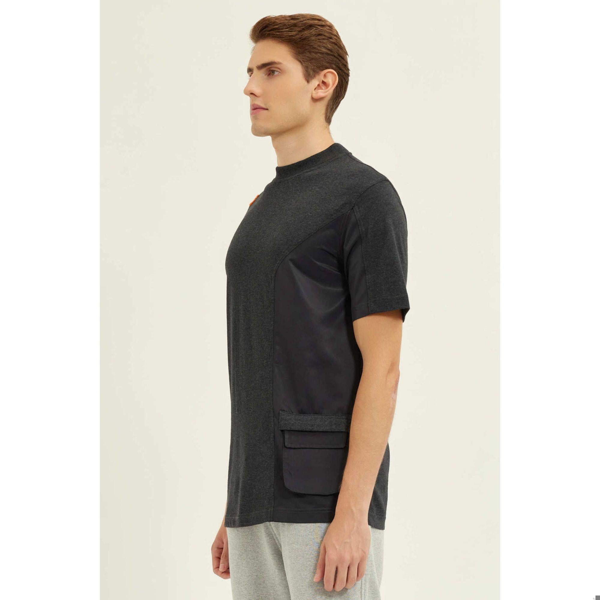 Nasaqu Erkek Ilat Antrasit T-Shirt